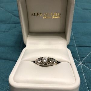 Alex Gulko Size 6 Diamond Engagement Ring